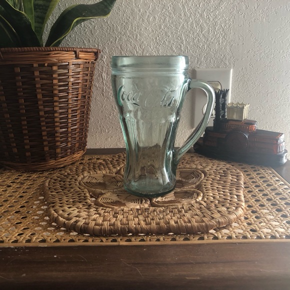 Libbey Other - Green Glass Coca Cola Mug by Libbey Glass Co 16 oz